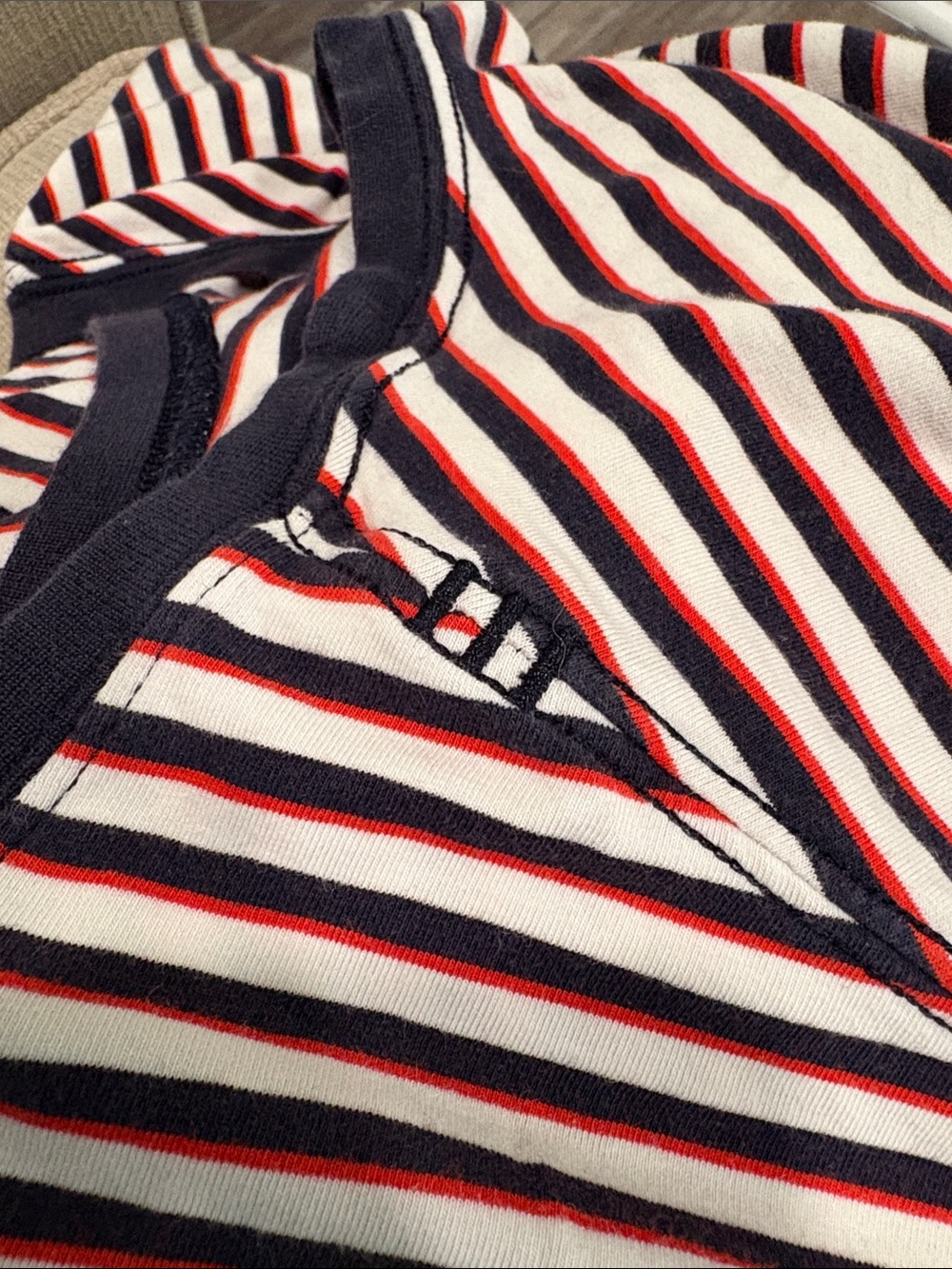 Lululemon 5 Year Basic Tee Stripe | L - Picture 7 of 7